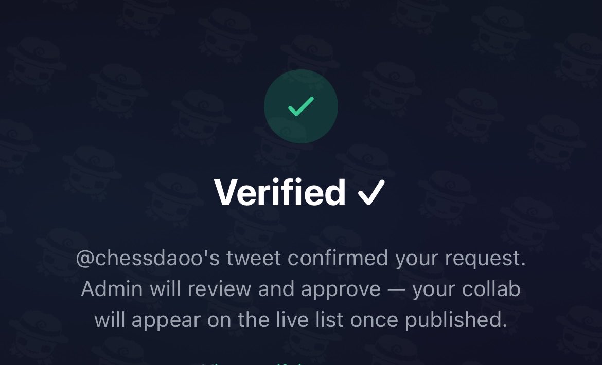 ChessDaoo's tweet photo. Day by day, the CMs are playing games with community members’ spots.

 Thanks to @0itsali0 for bringing a good tech system, now everything will stay transparent in front of everyone.
My community is legit and will fully support Hollows. https://t.co/y5w1FUkrtE