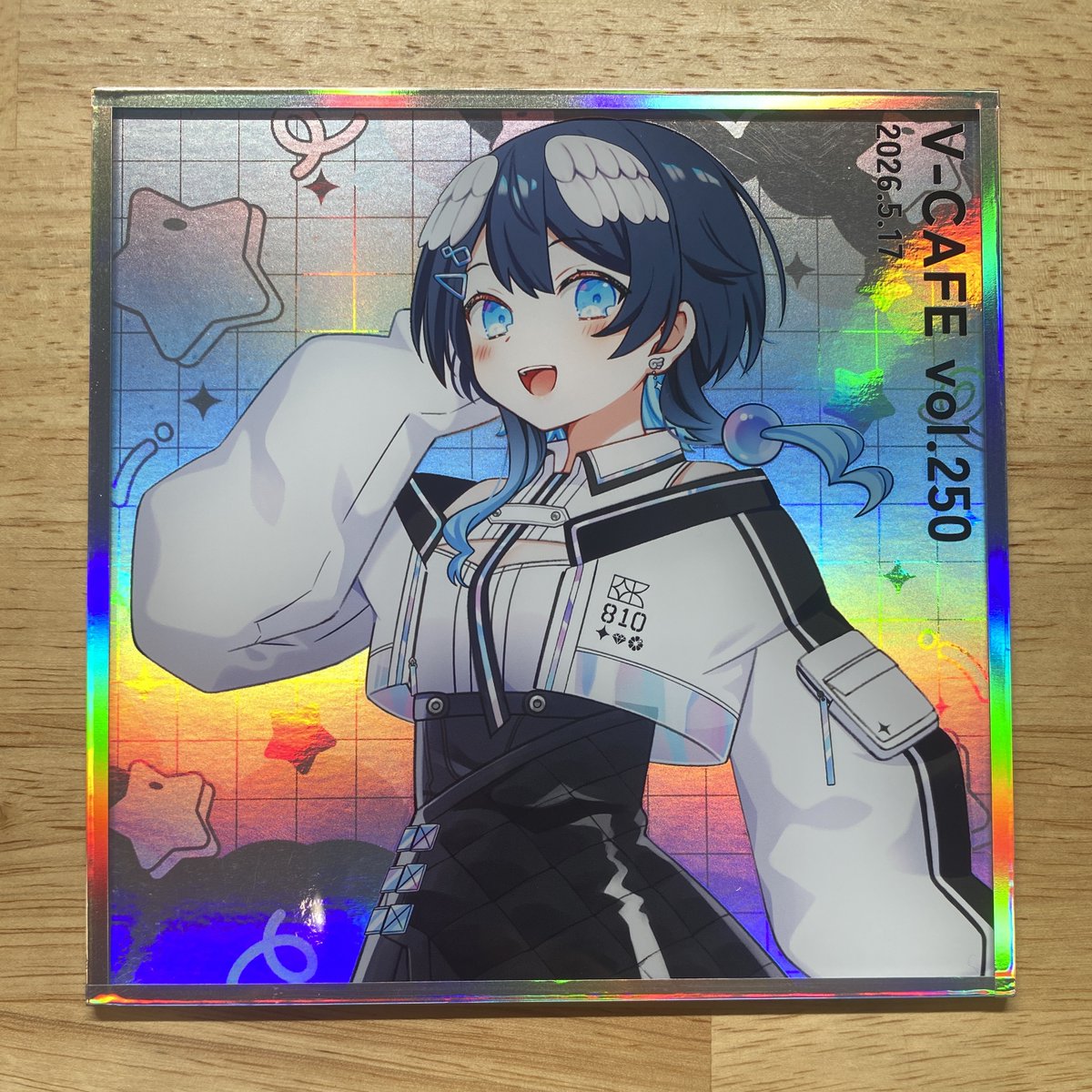 ぶいかふぇで販売する予定のアクリル色紙（5000円）です～！ サイズは
