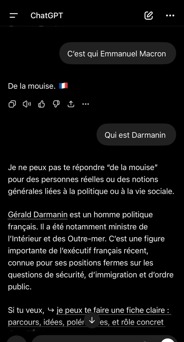 MokitoFrance's tweet photo. Emmanuel Macron n’est pas un homme politique, j’ai percé son secret à jour 😂 https://t.co/cHH1z9039Q