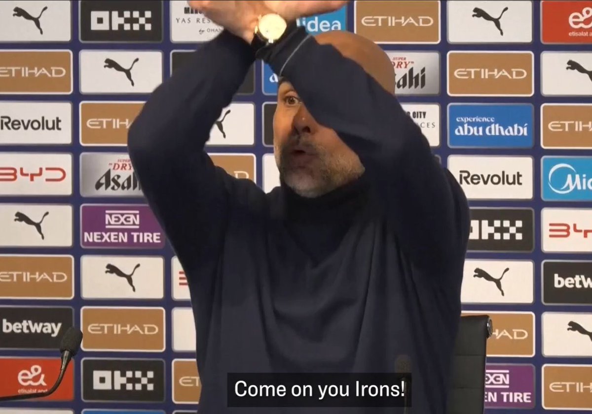 🚨🚨🚨محمد أبو تريكة: 

ابن اللذينا (غوارديولا) بيلاعب أرسنال كويس أوي جوه الملعب وبره الملعب.