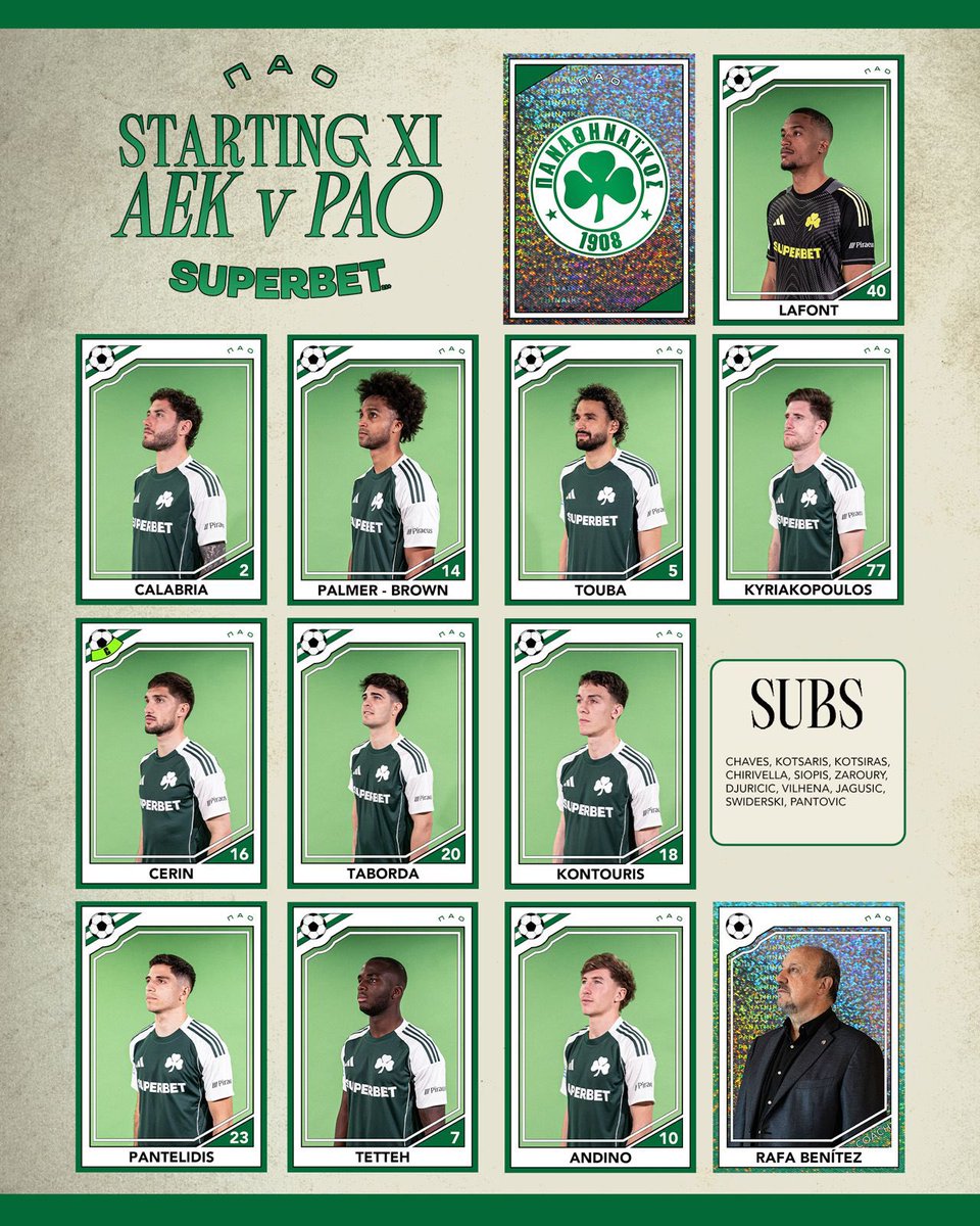 Panathinaikos F.C. tweet media