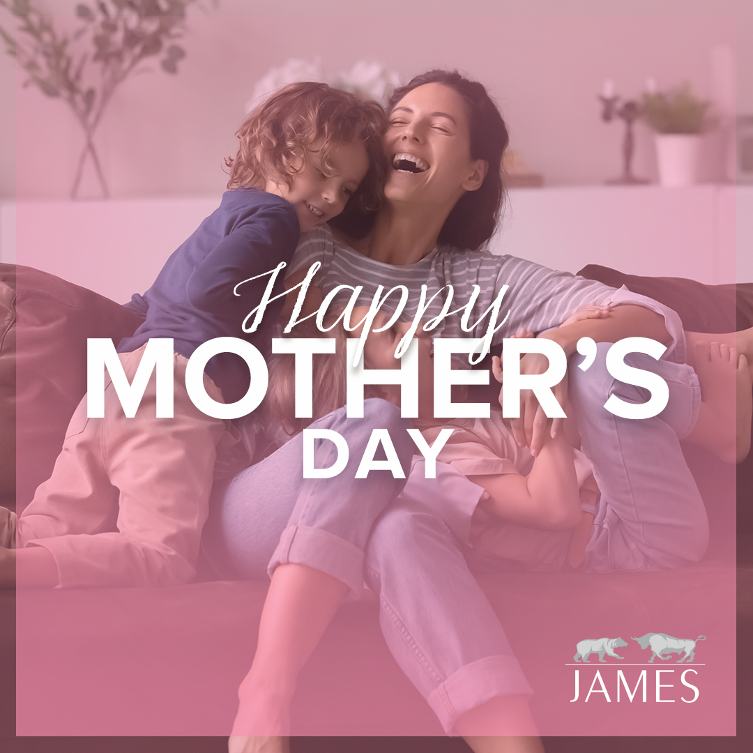 JamesInvt's tweet photo. Happy Mother's Day to all the moms, grandmothers, and mother figures who pour so much into the lives of those around them. Today is yours. We hope you enjoy every moment of it! https://t.co/Lcb0clsBS2