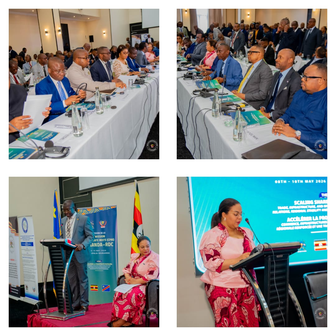 julienpalukucom's tweet photo. RDC-Ouganda : Un Tournant Stratégique pour la Prospérité Régionale
Kampala, dimanche 10-05-2026

​Débutée le 8 mai 2026, la 9ème session de la Grande Commission Mixte RDC-Ouganda a atteint son point d'orgue ce dimanche 10 mai avec la réunion ministérielle. Cette étape cruciale balise la voie au Sommet imminent entre les présidents Félix-Antoine Tshisekedi et Yoweri Kaguta Museveni.
​L'essentiel des discussions ce jour:
●​Une Coopération de Haut Niveau : L'ambition est claire : transformer la relation de voisinage en un partenariat stratégique capable de stabiliser durablement la région.
●​Engagement Présidentiel : La densité des délégations reflète la ferme volonté des deux chefs d'État de passer des discours aux actes.
●​Triple Priorité : Les  accords qui seront signés devant les Chefs d'État, se concentrent sur 3 leviers de puissance dans les domaines de l'économie et commerce, de la Sécurité et des Infrastructures 
●​L'enjeu : Accélérer l'intégration économique pour garantir une prospérité partagée et une paix durable entre les deux nations. @fatshi13 @SuminwaJudith @Presidence_RDC @PrimatureRDC @MinComex_RDC