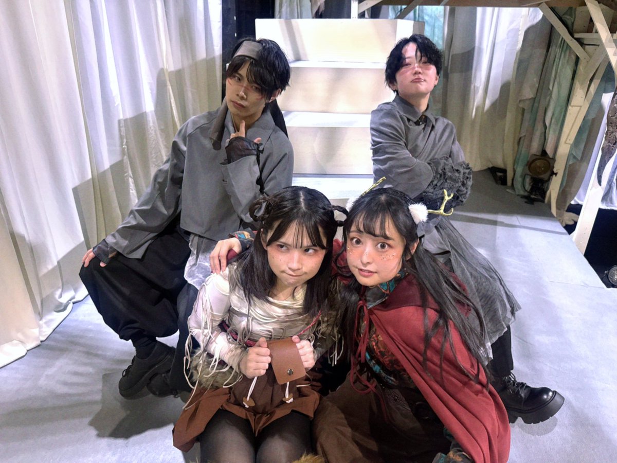 _miyu_araki_'s tweet photo. #ヒトモドキの唄 全公演終演しました✨
ご来場、応援ありがとうございました！

森の精霊ティオとしてこの世界で生きることが出来て楽しかった❤️‍🔥

『移ろいゆく人間だからこそ、花々を愛することが出来る。』

初route.©︎さん出演！
素敵な世界に出会えました🌙

Bチームティオ役🦌新木美優 https://t.co/AG0ZQB84ct