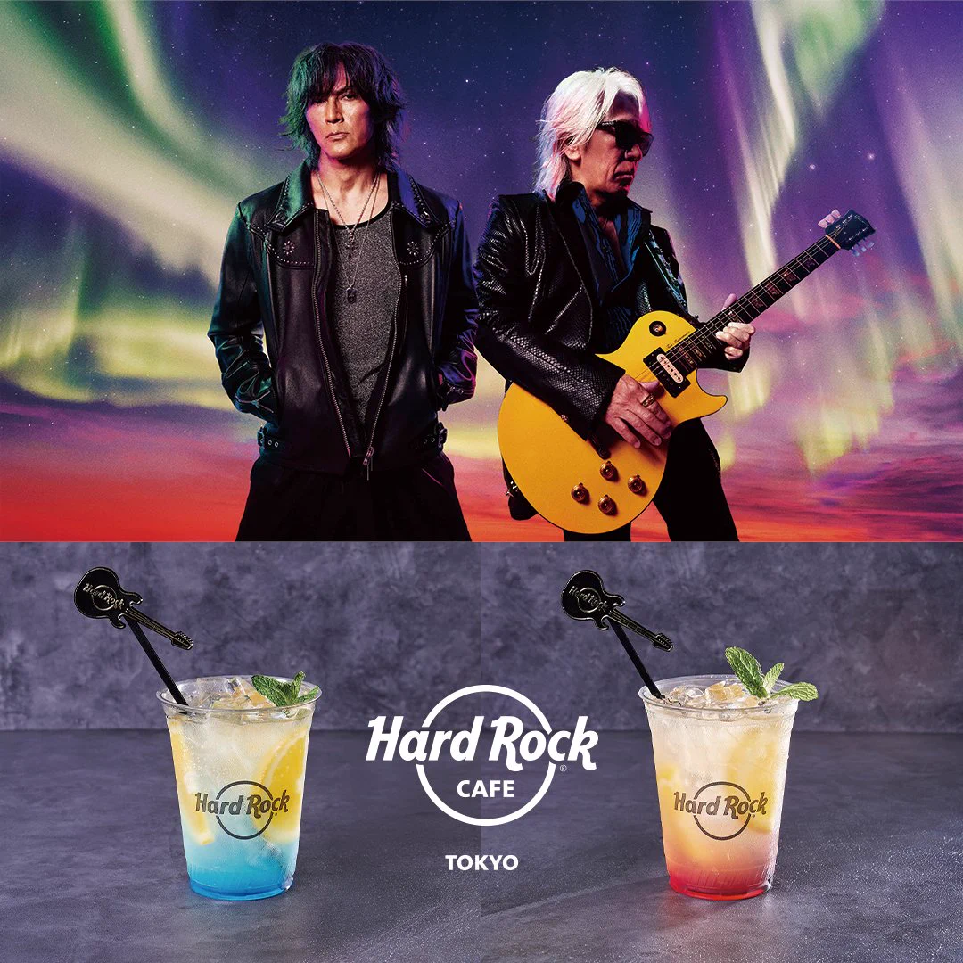 B'zがハードロックカフェで「B'z Special Day」開催を発表