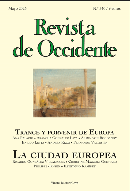 JuanCladeRamon's tweet photo. A la venta el nuevo número de @RevOccidente, 100% europeo. El sumario combina lo perentorio (@anapalacio, @AranchaGlezLaya, @EnricoLetta y @and_rizzi) y lo permanente: un dosier arqueológico sobre la ciudad europea. Viñeta bellísima del gran Ramón Gaya. https://t.co/WnIgWHqgIr https://t.co/OAw6LBupgw
