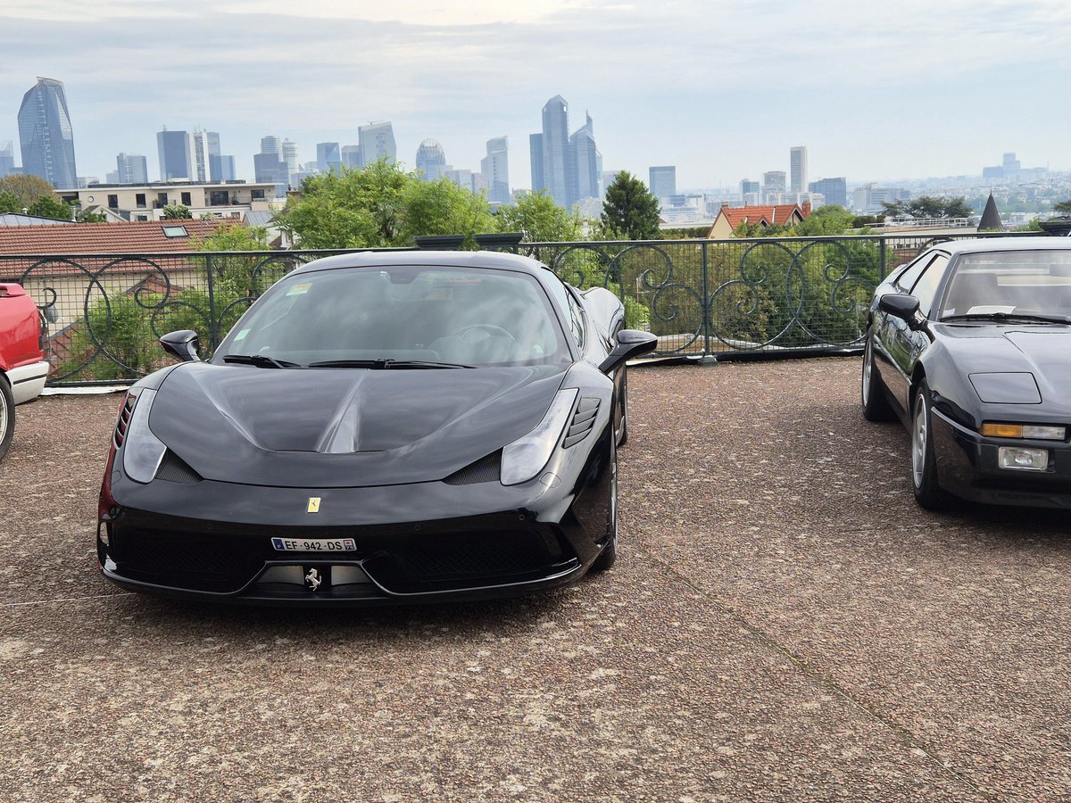 29Gambrinus's tweet photo. Terrasse du Fécheray, mai 2026.
#jaguar #ftype #ferrari #458speciale https://t.co/14EkY9vFnQ