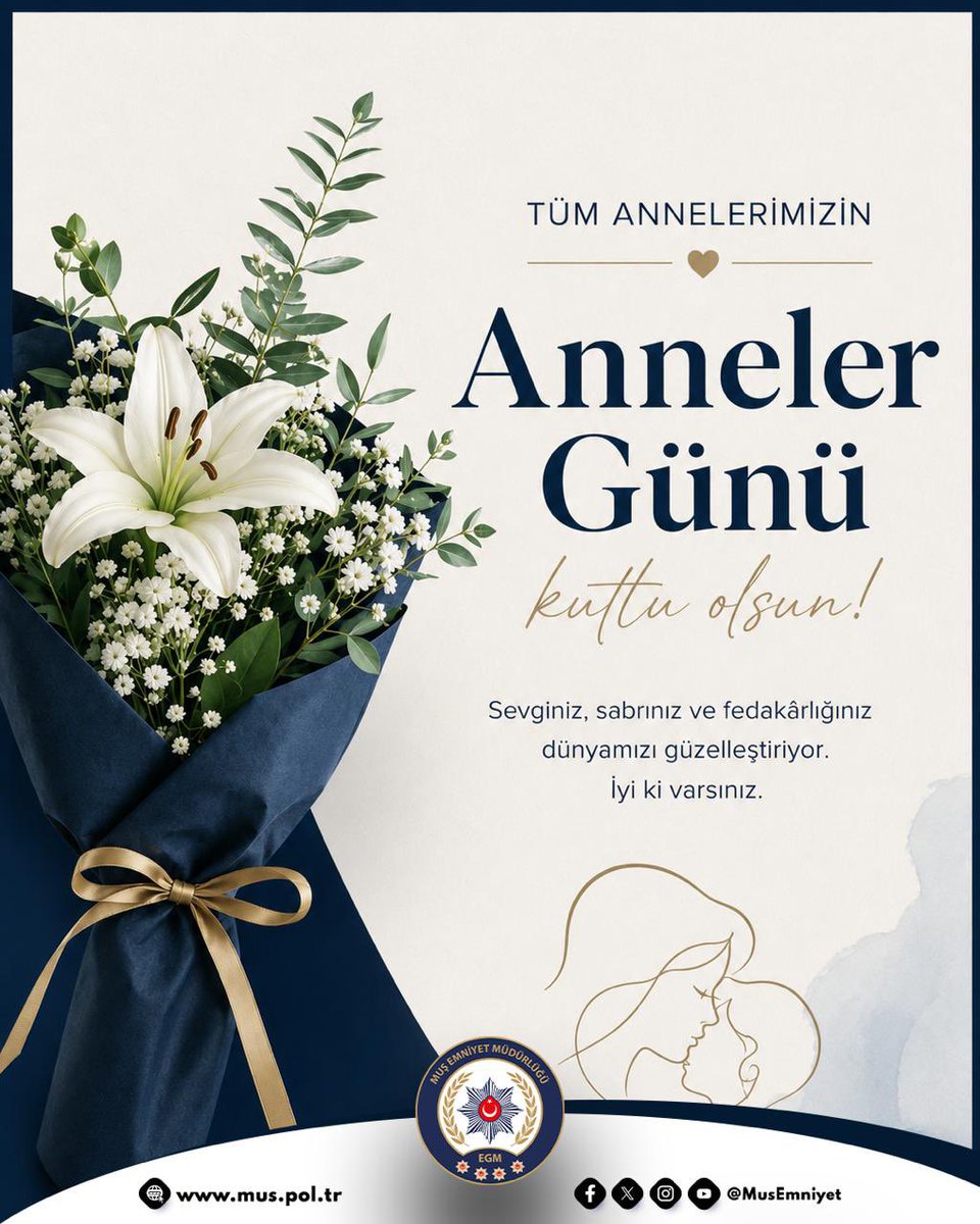 Muş Emniyet Müdürlüğü tweet media