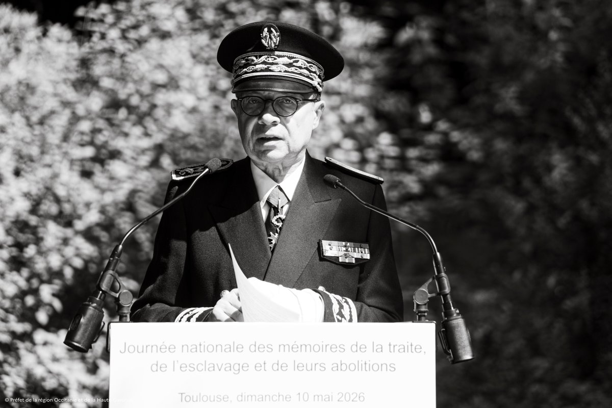 Image de Préfet d'Occitanie et de la Haute-Garonne - ⚫️ #Commémoration | Journée nationale des mémoires de la traite, de l'esclavage et de leurs abolitio
