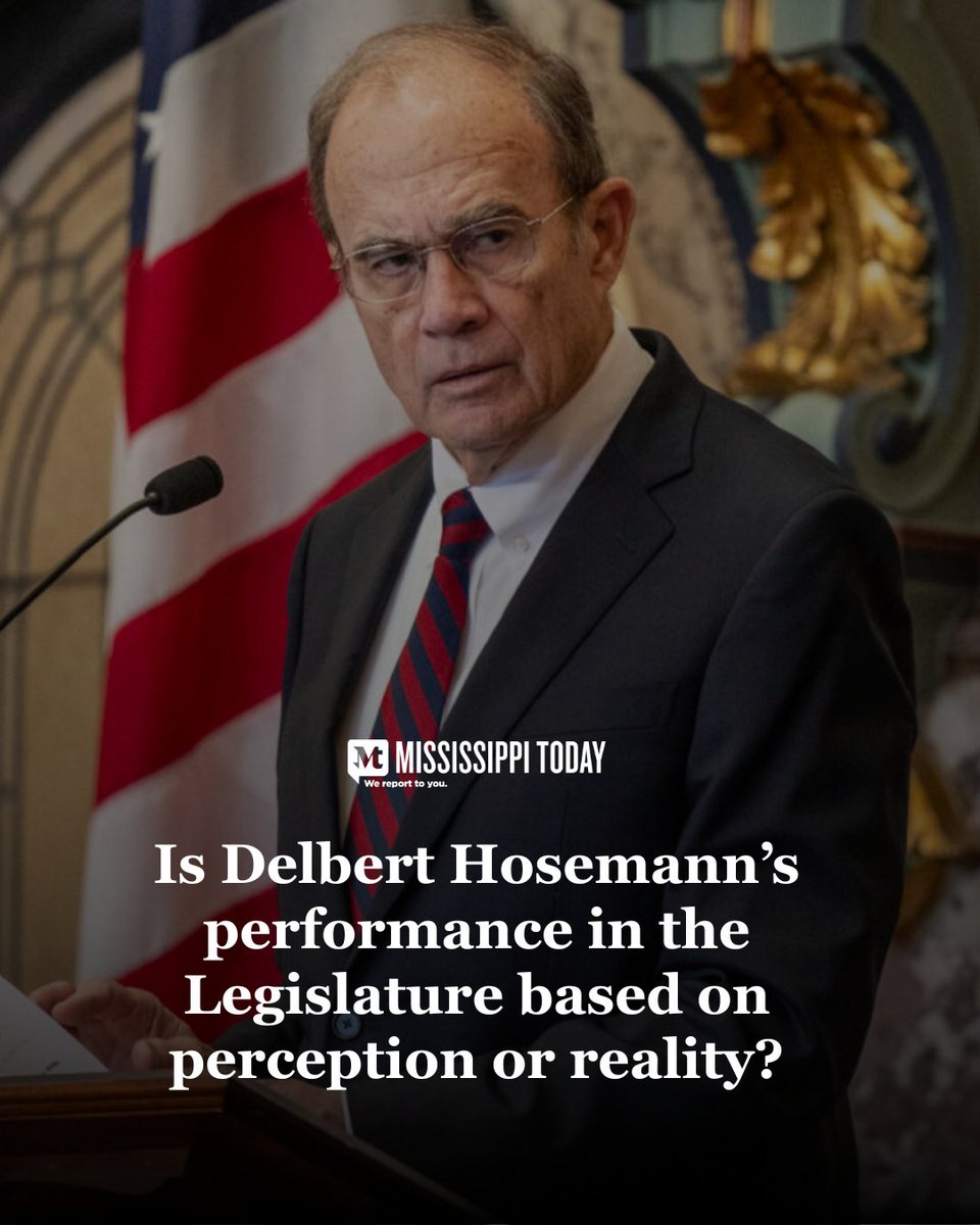 MSTODAYnews's tweet photo. Bobby Harrison: The perception of Lt. Gov. Delbert Hosemann's performance in the Legislature is based on some high-profile defeats, but he also can tout some major wins.
https://t.co/xlgWFRThVk https://t.co/yOjagvKkHa