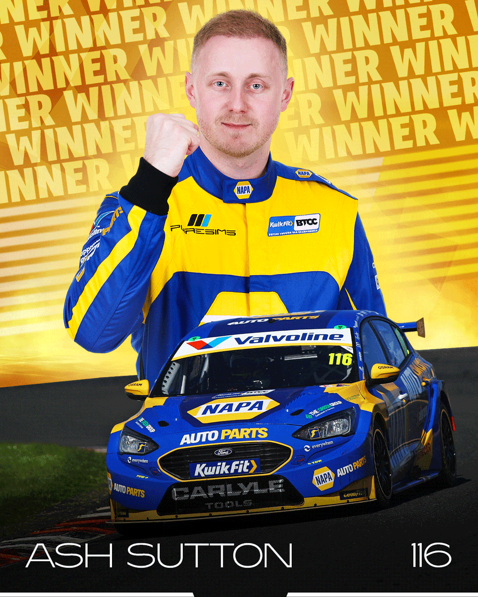 Ash Sutton wins Round 4 of the 2026 season! The championship leader ...
