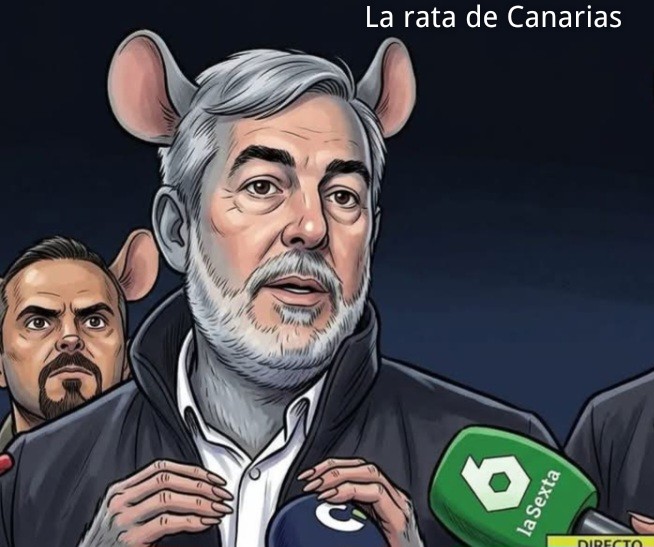 DePurpurina's tweet photo. La OMS y el Papa, felicitan a España por la solidaridad del pueblo español y del pueblo canario en particular. 
Que pena que al frente se encuentre un Indigente Intelectual y un carroñero. https://t.co/ThpfOnGJpQ