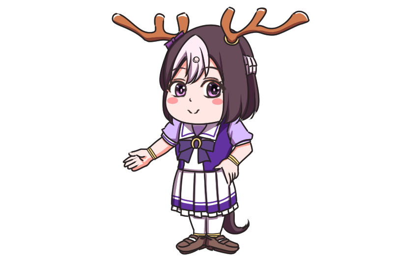 スペシャルウィーク(ウマ娘) 「5/11 ご当地キャラの日」|おりばのイラスト