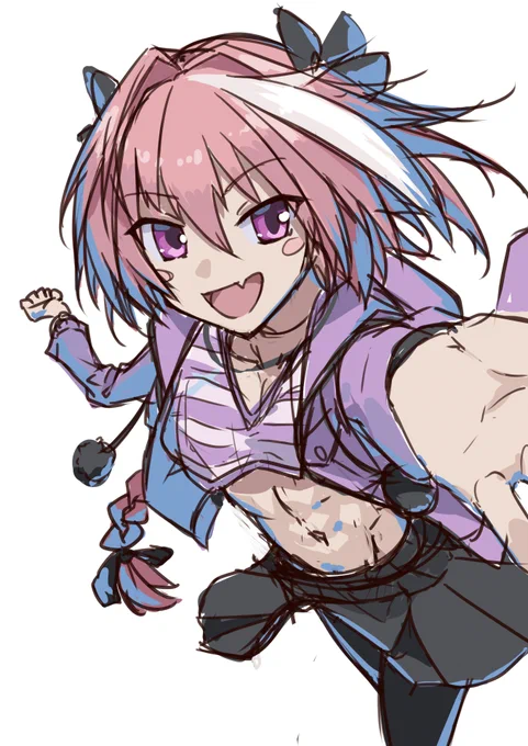 なんとなくアストルフォ描いてます