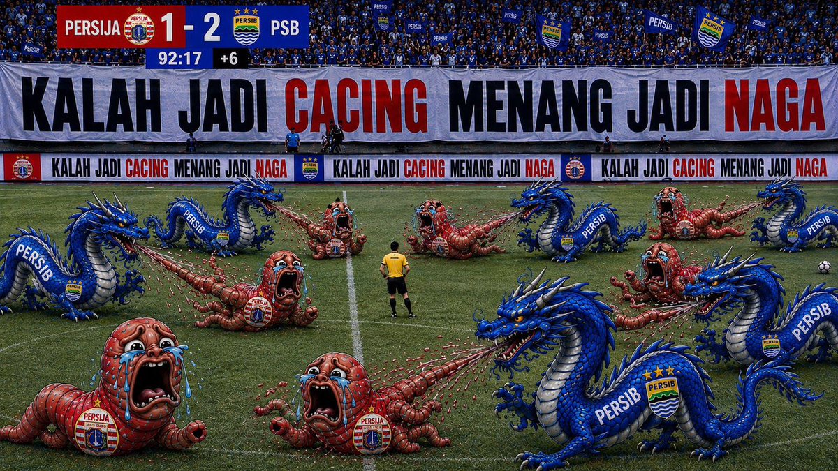 irkhammmm's tweet photo. @Persija_Jkt @hooliganbdg END GAME🤪 https://t.co/gBJyeSI0nc