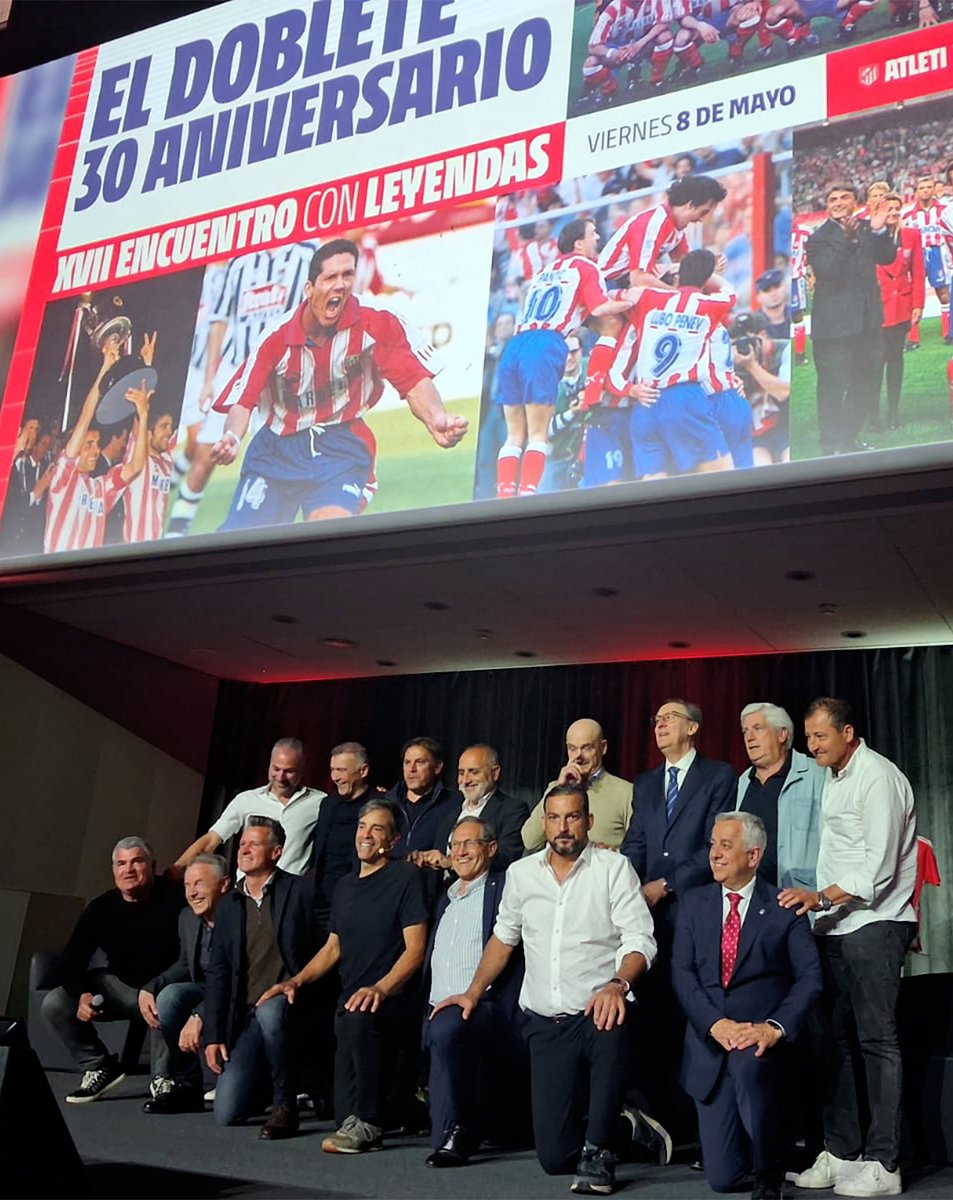 Leyendas Atlético de Madrid tweet media