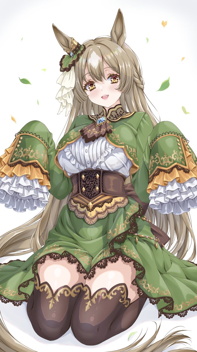 Akiha_Oekaki's tweet photo. お座り勝負服なダイヤちゃん

フリルいっぱい描いたよ～！ https://t.co/8UdAt2TRZf