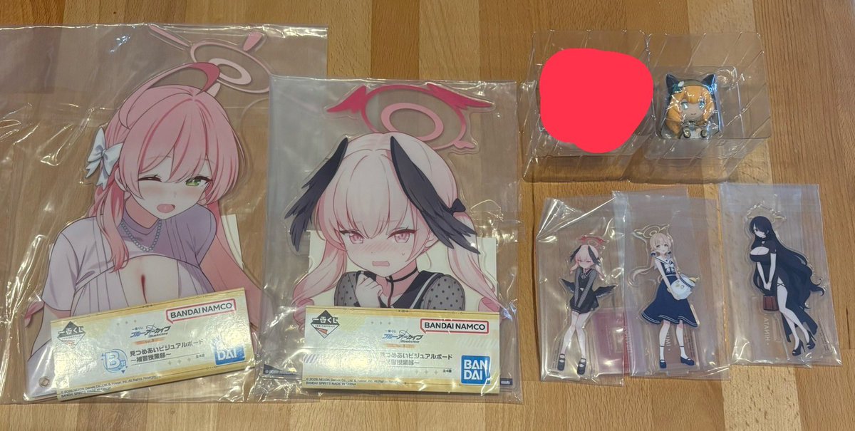 sr_kukn's tweet photo. 【交換】 ブルーアーカイブ ブルアカ 一番くじ Vol.3

譲: 
B賞 ハナコ、コハル
F賞 マリー
H賞 コハル ヒフミ
I賞 ヒナタ

求:
F賞 ちょこのっこ ナギサ、セイア

郵送希望です https://t.co/NhzOPfelpJ
