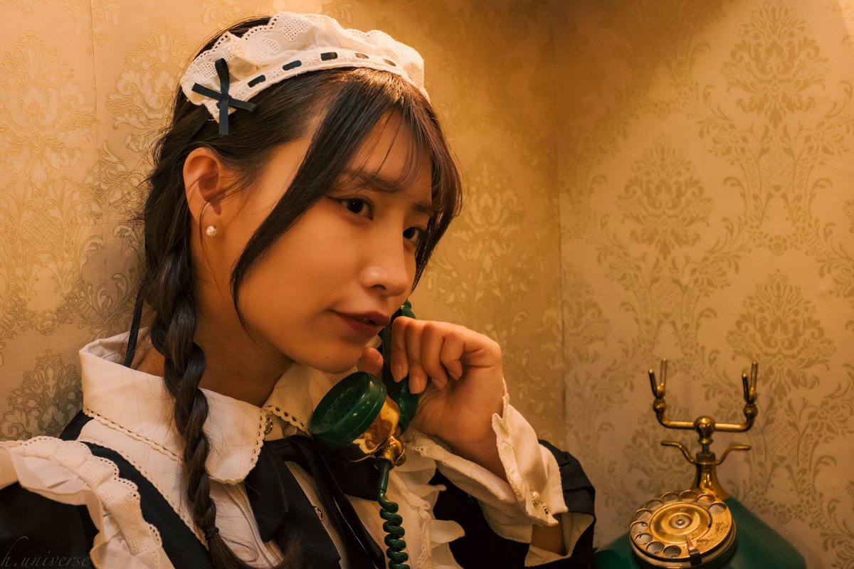 ハンドメイドななま 今日はメイドの日ですって model：七菜なな さん @nanana_ocha #七菜な