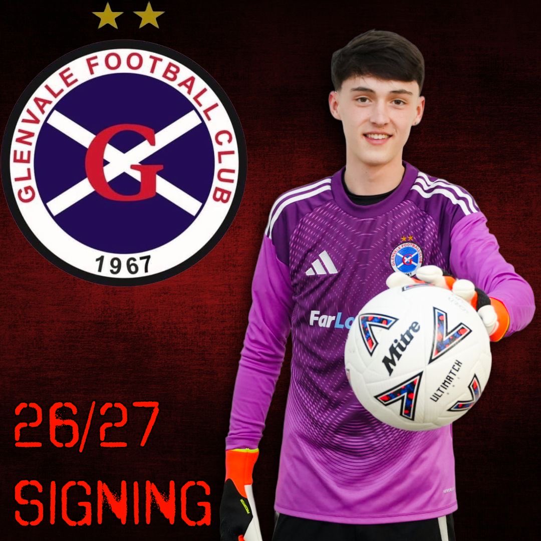 Glenvalefc20s's tweet photo. Safe hands🧤

Next up to sign on for next season is our 2010 goalkeeper, Ruben Macintyre.

Ruben has played about 10 games already this season and is very highly thought of at the club

📸@IainRankin92 https://t.co/08FnGe5XkI