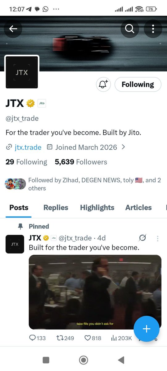 funk4web3's tweet photo. If you remember Jito, you already know Now the next chapter is JTX — built by the @jito_sol team.
The waitlist is officially open now.

Use my referral link to join the JTX waitlist and position yourself early.

 https://t.co/iDp3EZYFxH https://t.co/75waPYJLFp