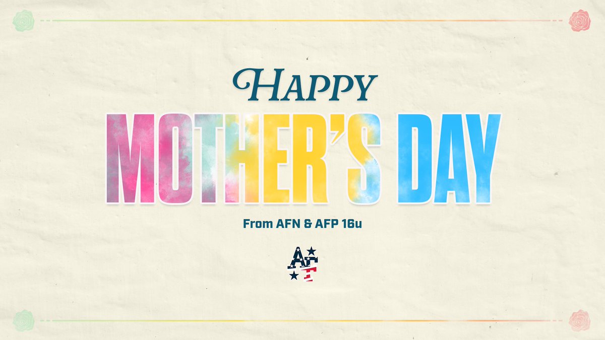 AFNational16u's tweet photo. AFN &amp; AFP 16u celebrates all the amazing moms today. Thank you for believing in us and cheering us on! Happy Mother's Day! 💜 https://t.co/kLcNP7S2UF