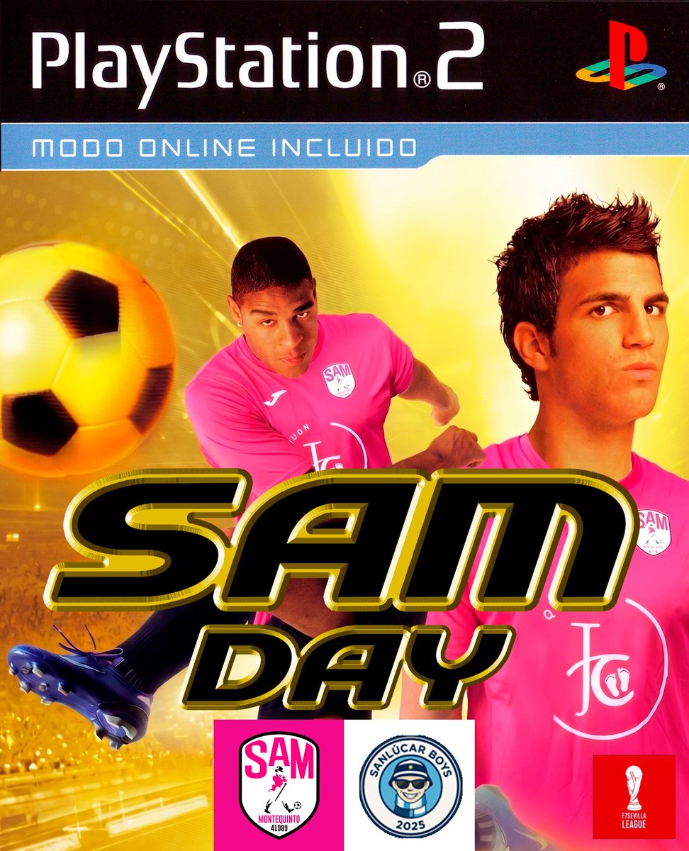 SamFClub's tweet photo. ¡HOY ES DIFERENTE, HOY ES SAM DAY!
COPA 1/8
📅 10 MAY
🕖 19:00
🌍 Torreblanca 3
⚔️ SANLUCAR BOYS https://t.co/qIxrkaVE3M