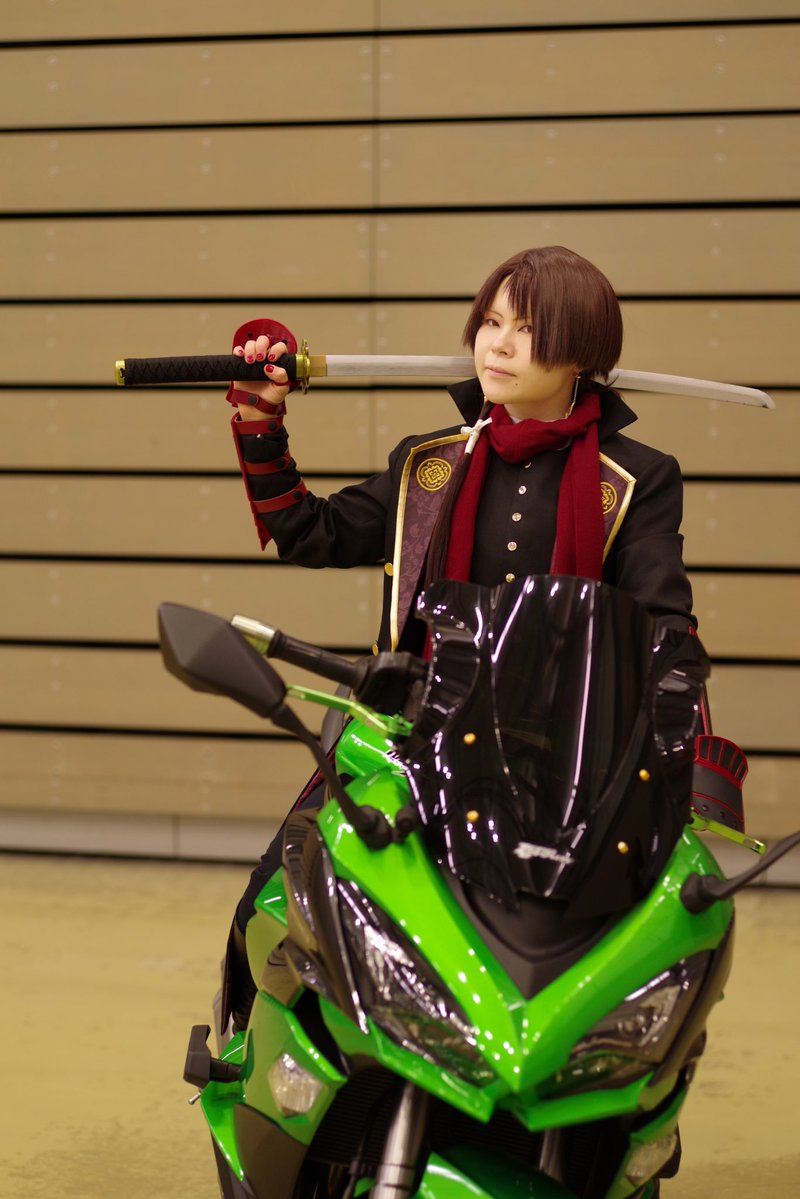 刀剣乱舞 No.85 加州清光 photo:いくさん(@rete_miiiii) バイク:みっ