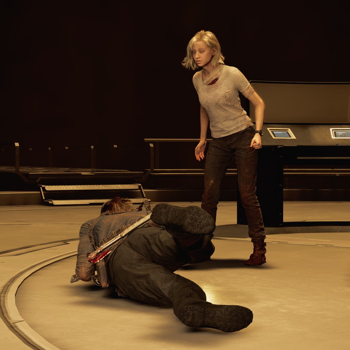 hollandildo's tweet photo. first date idea: leon tries show off his breakdancing in front of you but he gets way too into it and hurts himself https://t.co/vC384XJFCD