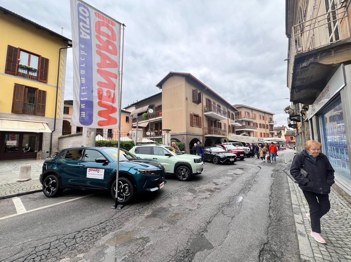 MenardiAuto's tweet photo. Primavera a Caraglio = Fiera, Polenta e... MENARDI! 🤩🚙🌱
Oggi, 10 Maggio 2026, nel cuore della Fiera di Primavera, cercate la nostra esposizione di modelli Km0 e nuove uscite. 🚗💥
Venite a trovarci per scoprire come far brillare la vostra primavera! 😎🚗⚡️ https://t.co/4FlfVGXSIb