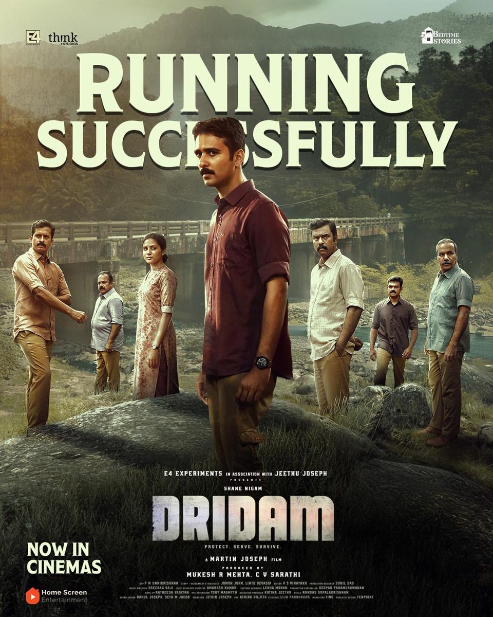 homescreenent's tweet photo. The buzz is real. The thrill is unmatched 🚨🔥

#Dridam is blowing audiences away

#ShaneNigam #JeethuJoseph #MartinJoseph #E4Experiments #BedtimeStories https://t.co/xoydfzDvz8