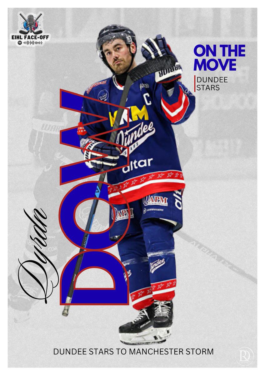 EIHLFaceOff's tweet photo. 📰SIGNING NEWS 📰

Drydn Dow leaves the Tay & heads for the Irwell, SIGNING with @Mcr_Storm 

📊Last season stats across all @officialEIHL competitions:
66 GP | 48 PTS | 12 G | 36 A 

Happy with the signing? #StormFans