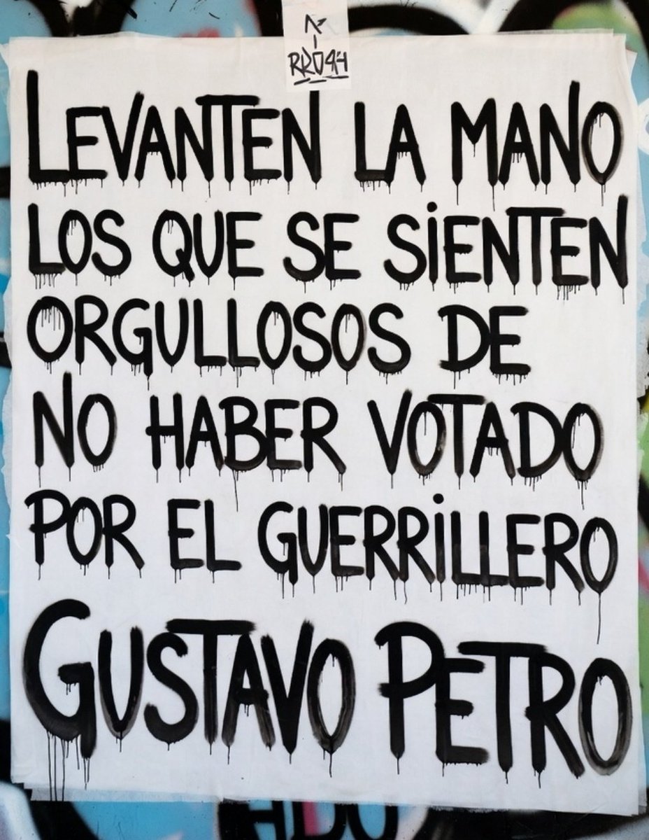 Rincon001A's tweet photo. Faltan 2 meses y 28 días para que acabe la desgracia de tener al guerrillero mitomano del M-19 Gustavo Petro en el poder 

Durante los próximos 89 días sin falta trinaré el mismo mensaje

Cada día somos más 

❤Ayer fuimos 400
❤más de 1M 21K en 941D

Fuera Petro
#FueraPetro https://t.co/s0OWZAhKgu