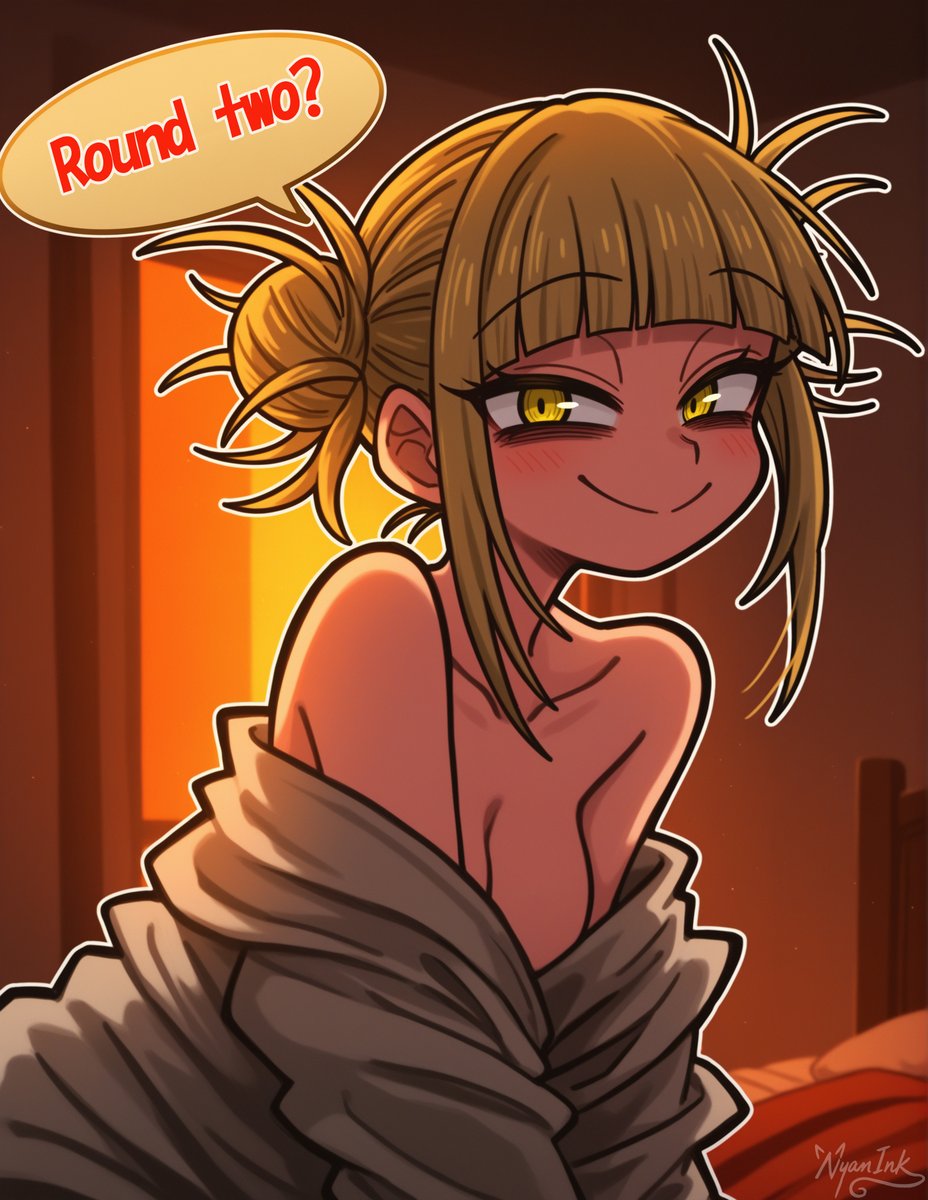NyanInk_'s tweet photo. Yes or yes? https://t.co/wmw6FPwI83