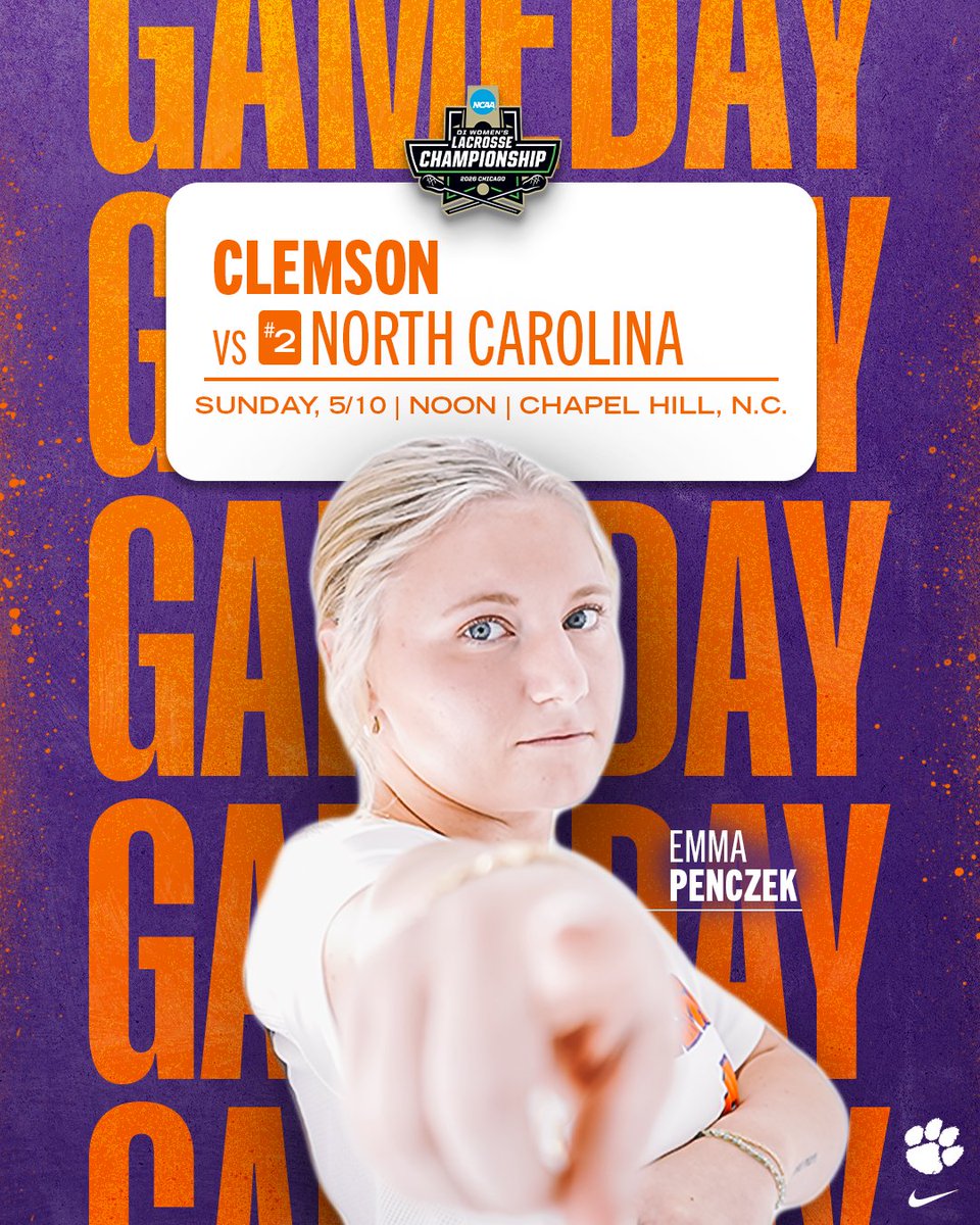 Clemson Women's Lacrosse tweet media