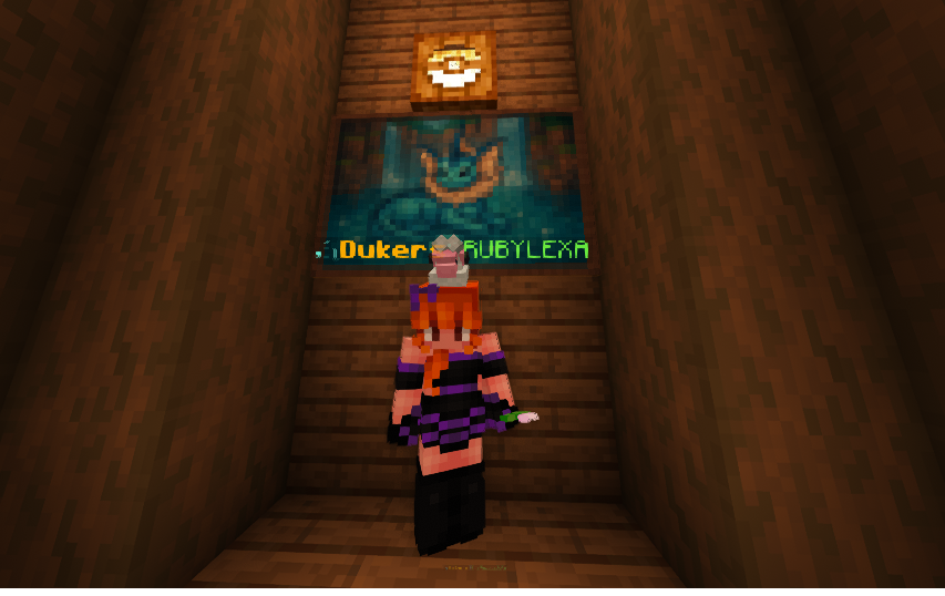 dukermon2's tweet photo. Elecciones de alcalde de dukermon.  Felicidades Alcaldesa Rubylexa !!!!!!  #dukermon #minecraft https://t.co/GcH0OfpNpI