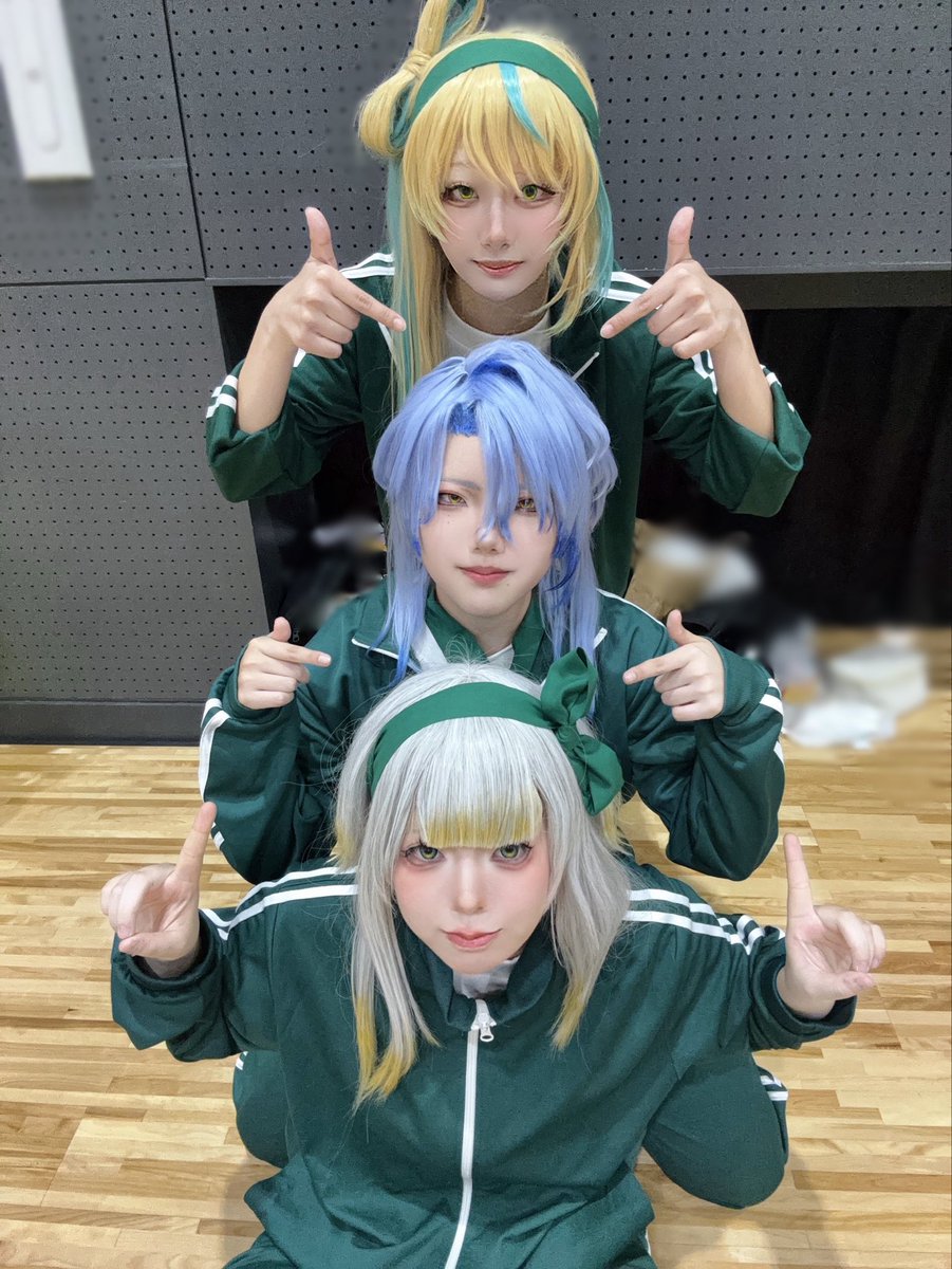 zake968's tweet photo. 🪓🎀でいました～！
主催、副主催の方、参加された方お疲れ様でした！！
本当に楽しかったです！！！
 #七色運動会 https://t.co/e9VXlY9rNu
