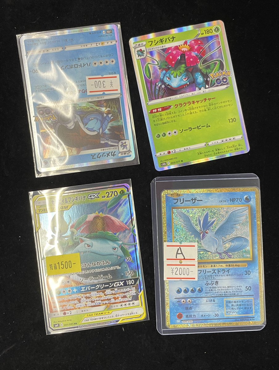 ⚡️販売速報⚡️】 フリーザー フシギバナ カメックス セレビィ