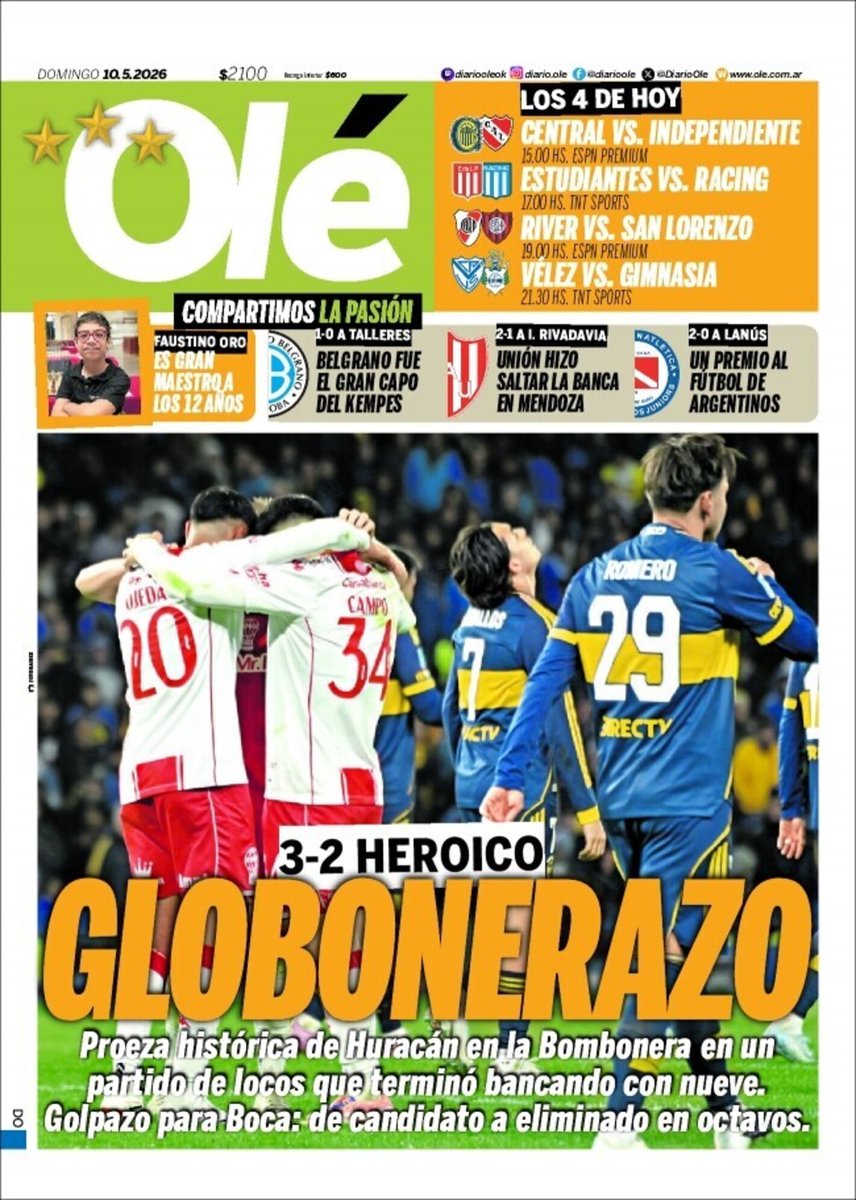 Diario Olé tweet media