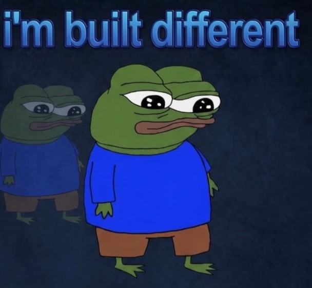 Fren_Pump's tweet photo. I'm built different 🐸 💎 

$FREN

@Pumpfun https://t.co/1DauwhMIPn