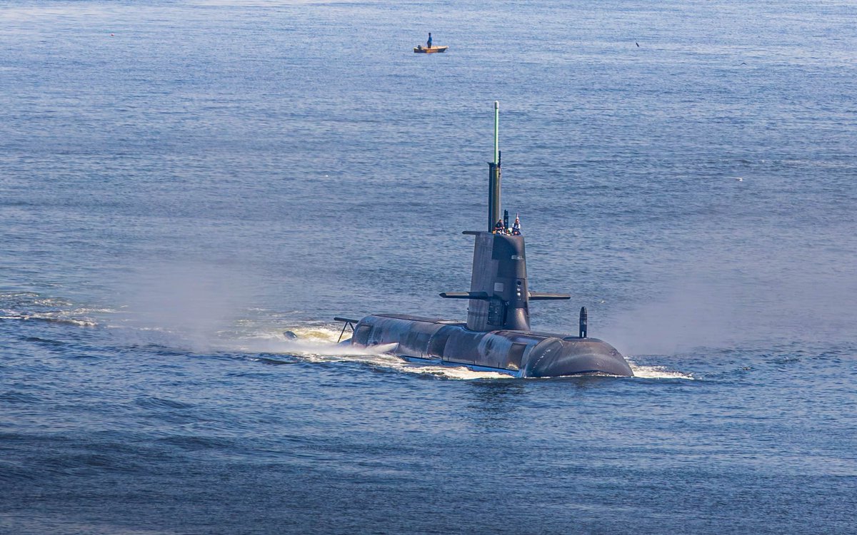 HMAS Waller (SSG 75) Collins-class submarines Royal Australian Navy ...