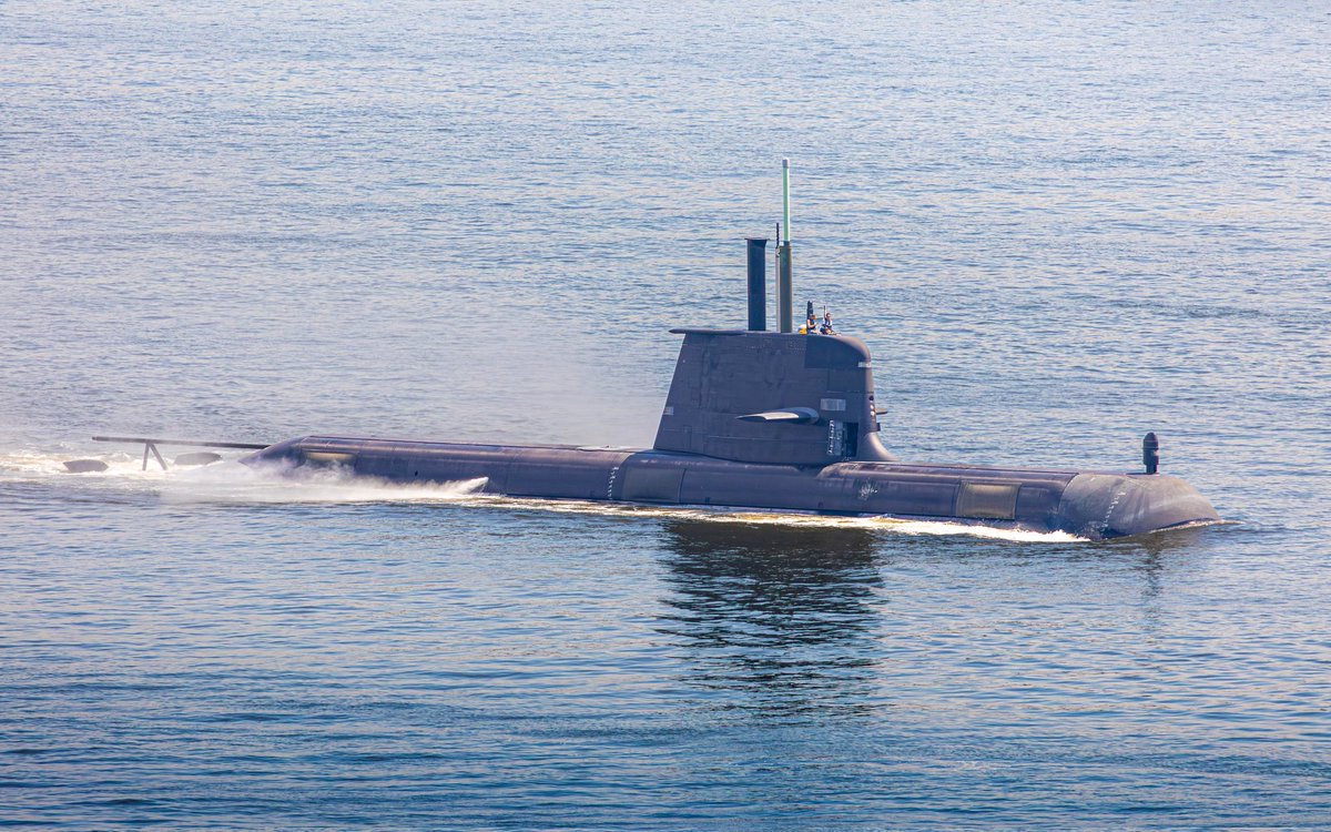 HMAS Waller (SSG 75) Collins-class submarines Royal Australian Navy ...