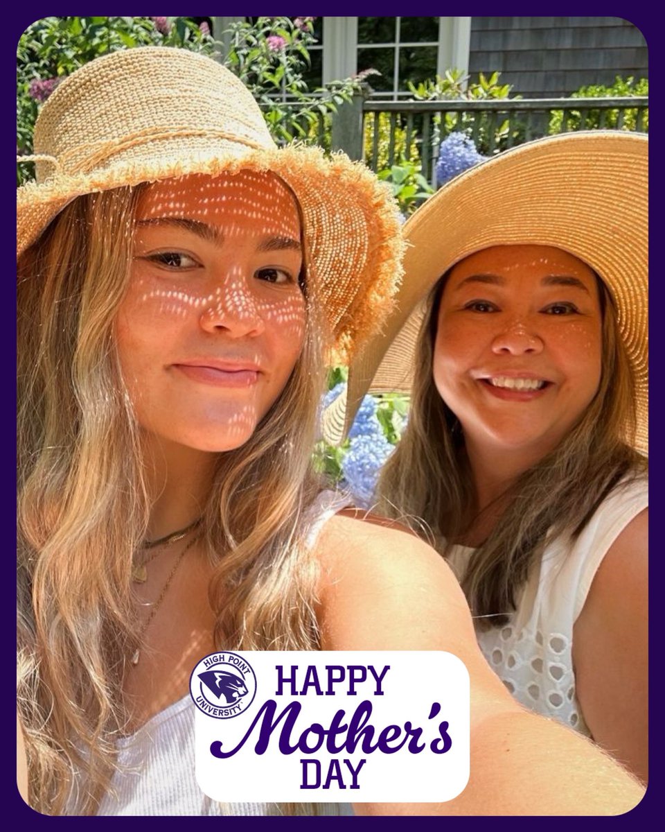 hpu_wsoc's tweet photo. Happy Mother’s Day 🌸🩷

#GoHPU https://t.co/54tK40XLjo