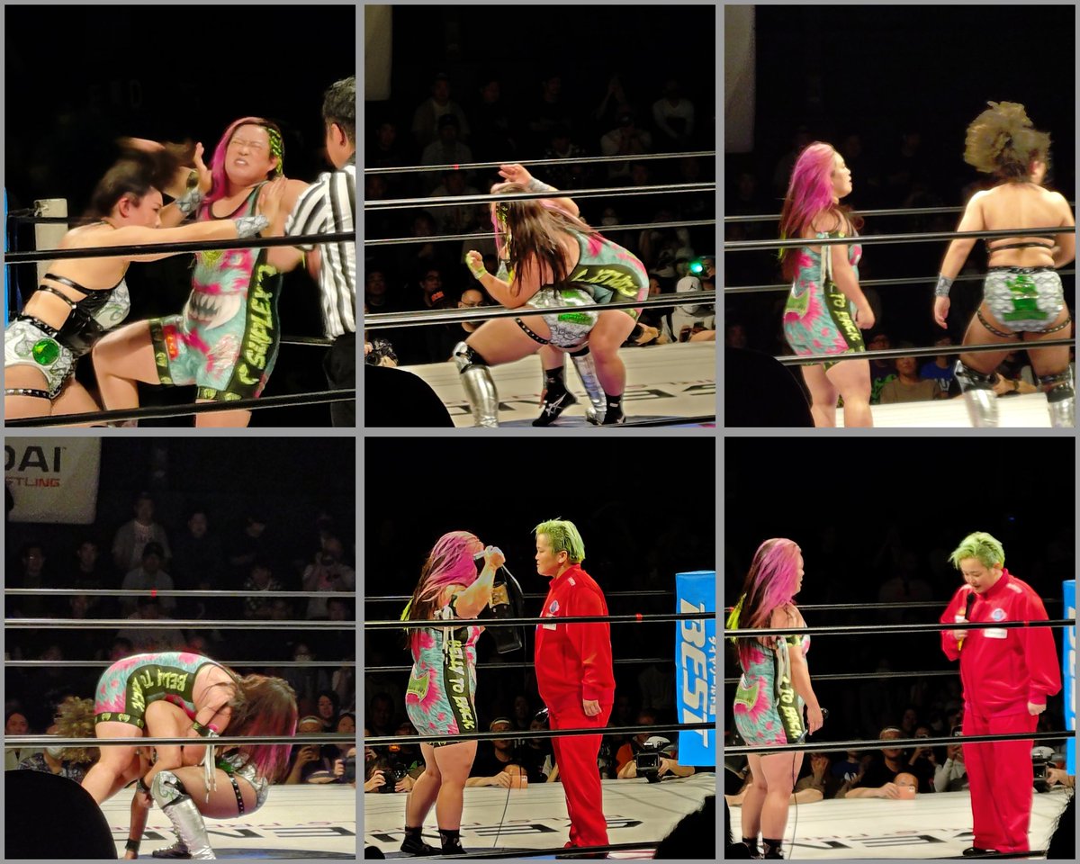 ajpw_vm's tweet photo. #仙女 新木場1stリング大会。
バチバチの試合は、数ある団体の中で一番面白い。 https://t.co/s55DrpgiZS