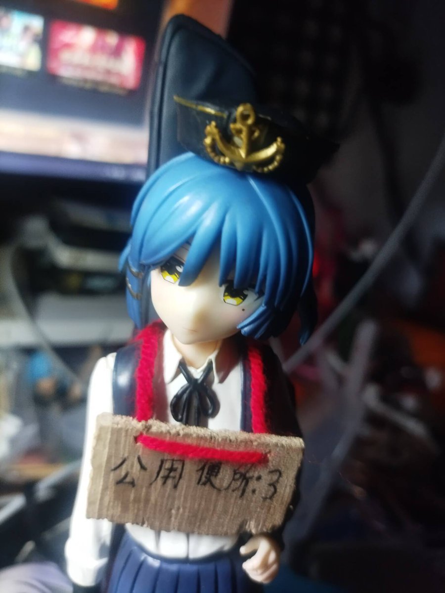 txqv3's tweet photo. 还有小道具？有的手办不知道怎么画，裸露皮肤太少，只能加道具，玩道具赛了
#手办 #魔改 https://t.co/55mlhcbziE