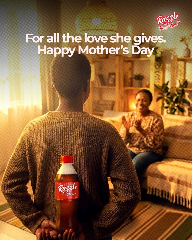 drinkrazzl_ng's tweet photo. Today, we celebrate the woman who does it all… and yes, she deserves a little love and Razzl too. 
Happy Mother’s Day!

#FindYourFlavour
#RazzlYourWorld
#Razzl
#SeeItTasteItRazzlIt https://t.co/cMLRRgjEbJ
