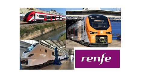 telepaco's tweet photo. ¿Cómo va a ser la renovación de material rodante para los servicios de cercanías y media distancia en Renfe? @Gusiluz18530458 nos lo aclara en Geotren:

https://t.co/SUta0Vpoxa https://t.co/yV0yQthlZD