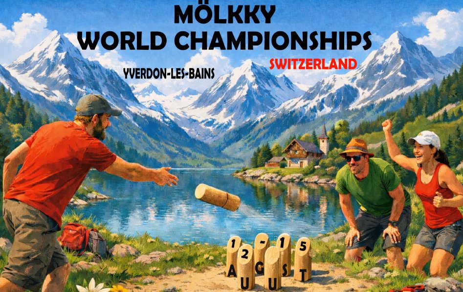 2027年モルック世界大会はスイス🇨🇭