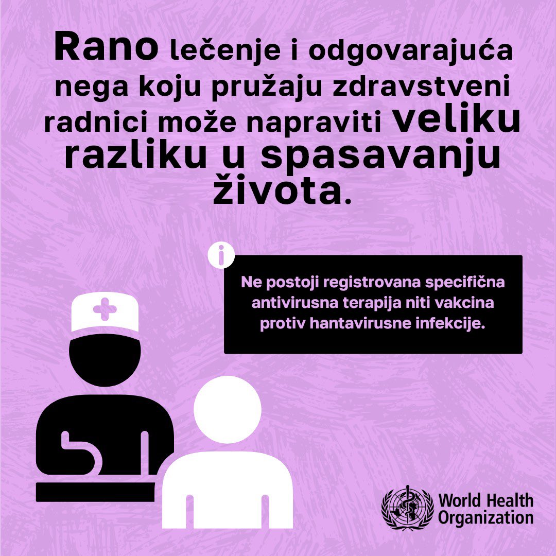 WHOSerbia's tweet photo. Evo šta treba da znate o hantavirusu: šta je, kako se prenosi, koji su simptomi i kako sprečiti infekciju! ☝🏼🦠

#hantavirus #virus #infekcija #zdravlje https://t.co/wqQEbG3cAG