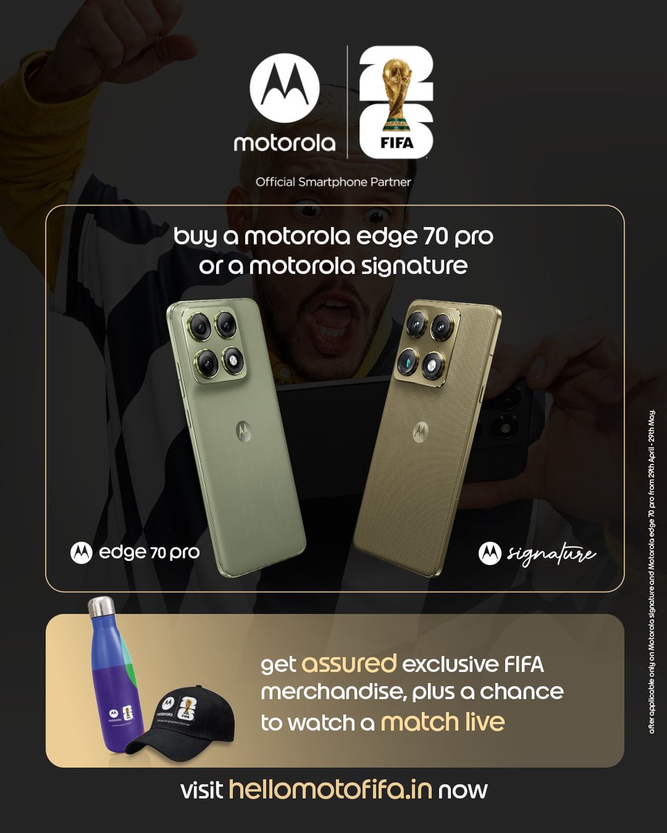 Motorola India tweet media